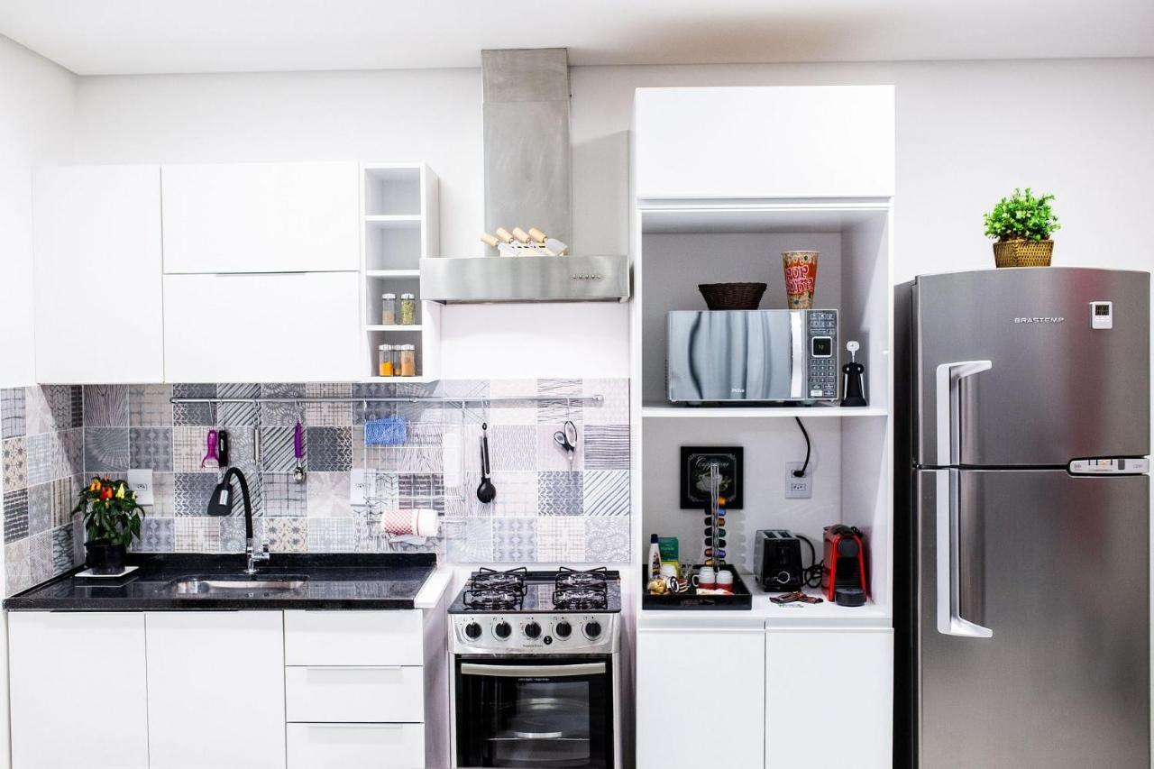 Loft Design, Amplo, Modern Com Ar Condicionado Em Alto De Pinheiros Appartement São Paulo Buitenkant foto